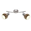 Миниатюра фото спот arte lamp illusione a6125ap-2ss | 220svet.ru
