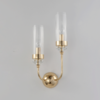 Миниатюра фото бра crystal lux secret ap2 gold | 220svet.ru