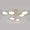Миниатюра фото потолочная светодиодная люстра escada rune 10262/6led | 220svet.ru