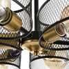 Миниатюра фото потолочная люстра на штанге lumion vivana 8153/6c черный | 220svet.ru