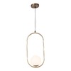 Миниатюра фото подвесной светильник toplight aleesha tl1228h-01gd | 220svet.ru