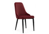 Миниатюра фото стул на металлокаркасе woodville kora wine red / black 15949 | 220svet.ru