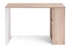 Миниатюра фото стол битти лофт 116 дуб делано светлый / белый матовый | 220svet.ru