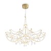 Миниатюра фото подвесная люстра светодиодная freya amela fr6138pl-l30bs | 220svet.ru