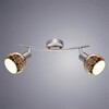 Миниатюра фото спот arte lamp illusione a6125ap-2ss | 220svet.ru