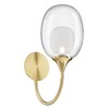 Миниатюра фото бра maytoni aura mod016wl-01bs | 220svet.ru