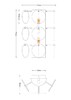 Миниатюра фото бра moderli komo v7081-2w | 220svet.ru