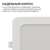 Миниатюра фото встраиваемая светодиодная панель apeyron 06-168 | 220svet.ru