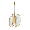 Миниатюра фото подвесной светодиодный светильник odeon light piuma 6664/38l античная бронза | 220svet.ru