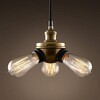 Миниатюра фото светильник делюкс трипл restoration hardware dtl9118 | 220svet.ru