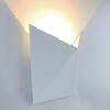 Миниатюра фото настенный светодиодный светильник arte lamp busta a1609ap-1wh | 220svet.ru