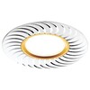 Миниатюра фото встраиваемый светильник ambrella light classic a720 al/g | 220svet.ru