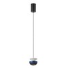 Миниатюра фото подвесной светодиодный светильник crystal lux astra sp led blue | 220svet.ru