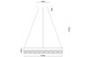 Миниатюра фото подвесная люстра arte lamp apollo a2549sp-75go | 220svet.ru