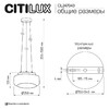 Миниатюра фото подвесной светильник citilux signature cl247043 | 220svet.ru