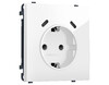 Миниатюра фото розетка 2usb с+c 20w (быстрая зарядка) с/з со шторками ambrella volt quant pro sigma ms110510 | 220svet.ru