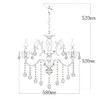 Миниатюра фото подвесная люстра mw-light селена 482013105 | 220svet.ru