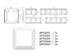 Миниатюра фото рамка 5-постовая ambrella volt alfa line af110105 | 220svet.ru