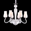 Миниатюра фото подвесная люстра arte lamp biancaneve a8110lm-6wh | 220svet.ru