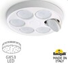 Миниатюра фото парковый фонарь  fumagalli ektor 4000/midipilar/vivi 2l led gx-53 v50.372.a20.lxd6l | 220svet.ru