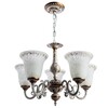 Миниатюра фото подвесная люстра arte lamp 1 a1032lm-5wg | 220svet.ru