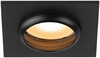 Миниатюра фото светильник встраиваемый алюминиевый эра kl110 bk под лампу mr16 gu5.3 черный матовый б0061530 | 220svet.ru