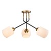 Миниатюра фото потолочная люстра escada bond 2113/3p copper/black | 220svet.ru