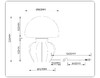 Миниатюра фото настольная лампа ambrella light high light lh53247 | 220svet.ru