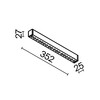 Миниатюра фото трековый магнитный светильник maytoni radity points tr082-4-18wtw-m-b | 220svet.ru