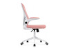 Миниатюра фото компьютерное кресло woodville konfi pink / white 15331 | 220svet.ru