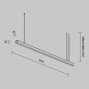 Миниатюра фото линейный светильник maytoni подвесные линейные светильники ll312013 | 220svet.ru