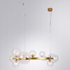 Миниатюра фото подвесная люстра arte lamp vincent a7790sp-15go | 220svet.ru