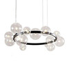 Миниатюра фото люстра omg1075r black/clear | 220svet.ru