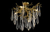 Миниатюра фото потолочная люстра crystal lux reina pl5 d600 gold pearl | 220svet.ru
