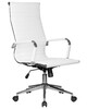 Миниатюра фото офисное кресло для руководителей dobrin clark simple lmr-101b-n_ch-m_el-white-12596 | 220svet.ru