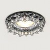 Миниатюра фото встраиваемый светильник ambrella light crystal k370 bk | 220svet.ru