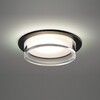 Миниатюра фото встраиваемый светильник novotech gem 371026 черный | 220svet.ru