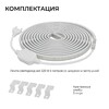 Миниатюра фото комплект светодиодной влагозащищенной ленты apeyron 10w/m 120led/m 2835smd холодный белый 5m 10-142 | 220svet.ru