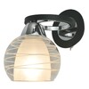 Миниатюра фото бра arte lamp ginevra a1604ap-1bk | 220svet.ru