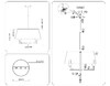 Миниатюра фото люстра на штанге ambrella light high light lh75150 | 220svet.ru