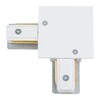 Миниатюра фото коннектор l-образный volpe ubx-q123 r21 white 1 polybag ul-00007381 | 220svet.ru