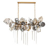 Миниатюра фото люстра 8898p/bs gold/smoky delight collection | 220svet.ru