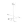 Миниатюра фото подвесная светодиодная люстра ambrella light comfort linetech fl51684 | 220svet.ru